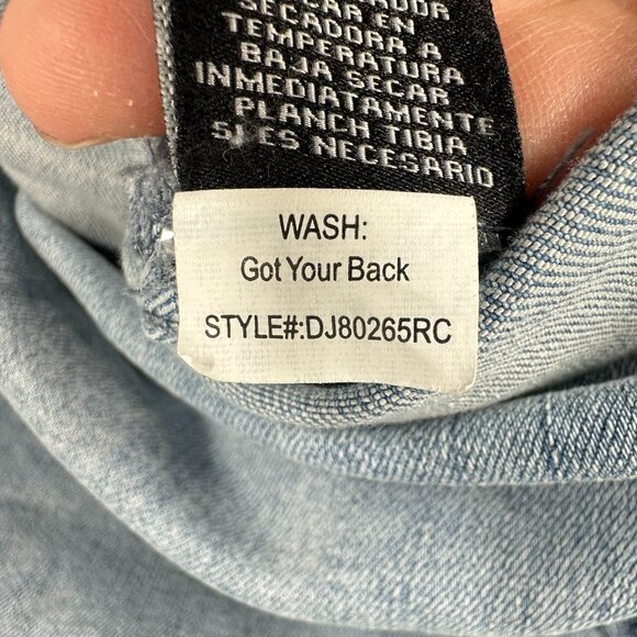 Altar'd State Women's Size XS Stretch Denim Shorts Romper Snap Front - Picture 3 of 10